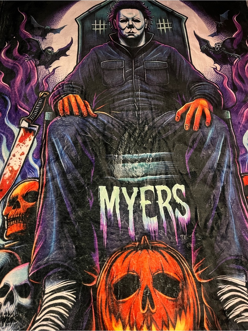 Michael Myers Halloween Blanket
